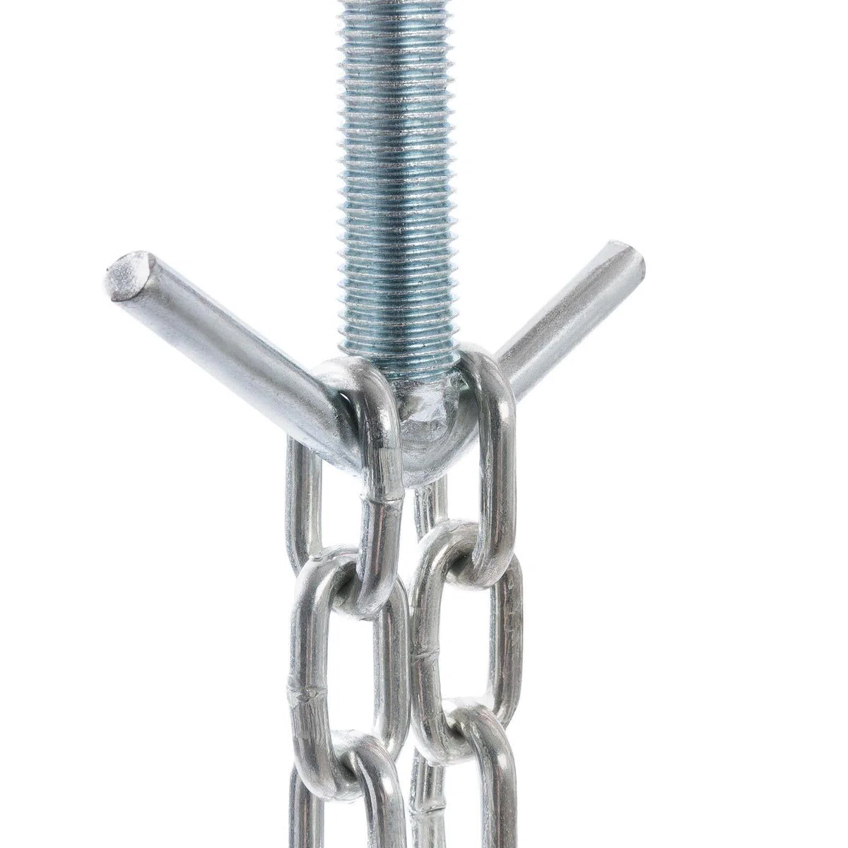 Soporte Puente Nivelador Ajustable para Motores y Transmisiones de Vehículos Pesados con Capacidad de 500 kg Incluye 2 Cadenas de Fijación y Almohadillas Antideslizantes Herramienta Talleres Mecánico