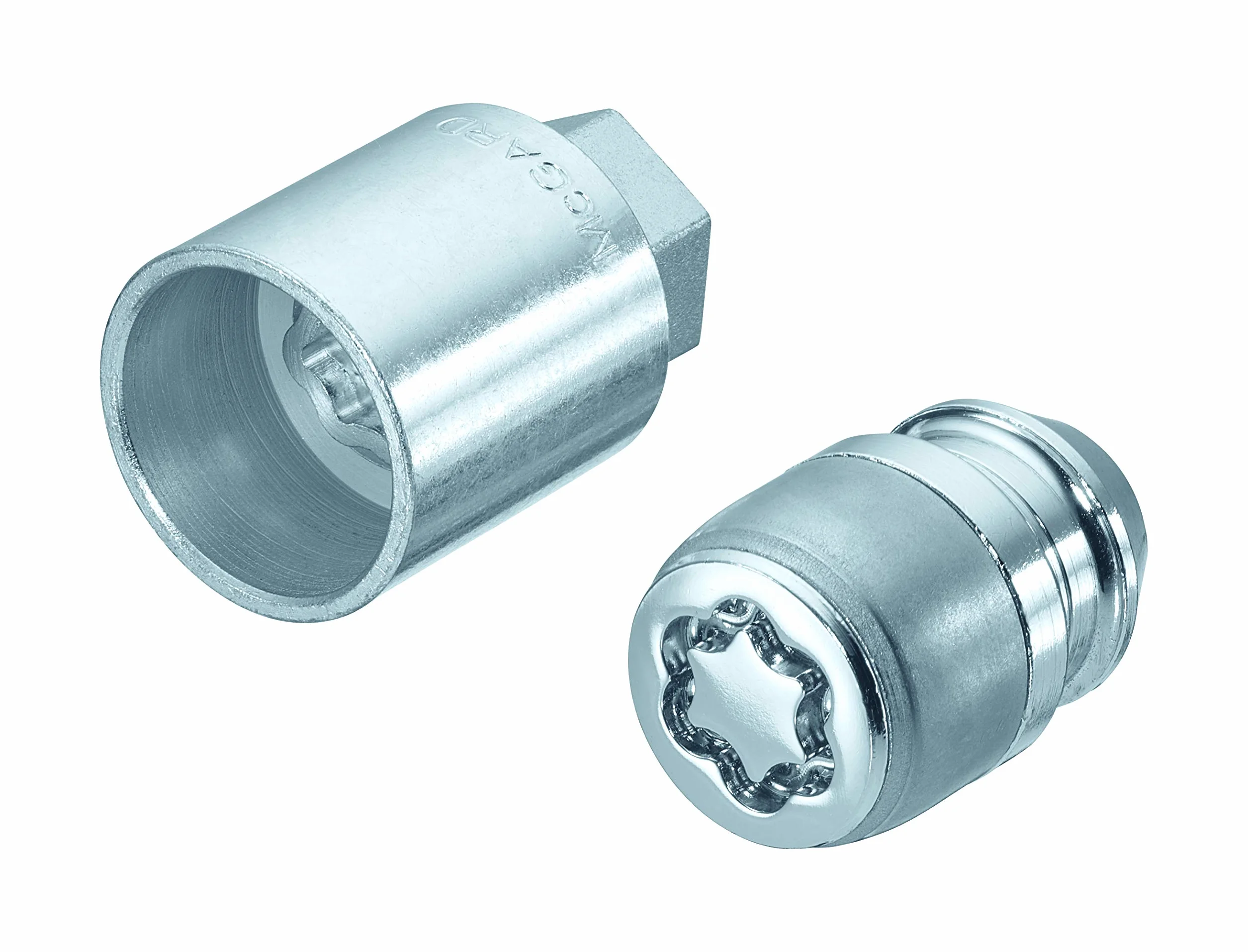 McGard 24152SL Ultra High Security - Tuercas antirrobo para rueda (base cónica, M12 x 1,25, longitud 32,5 mm, SW19)