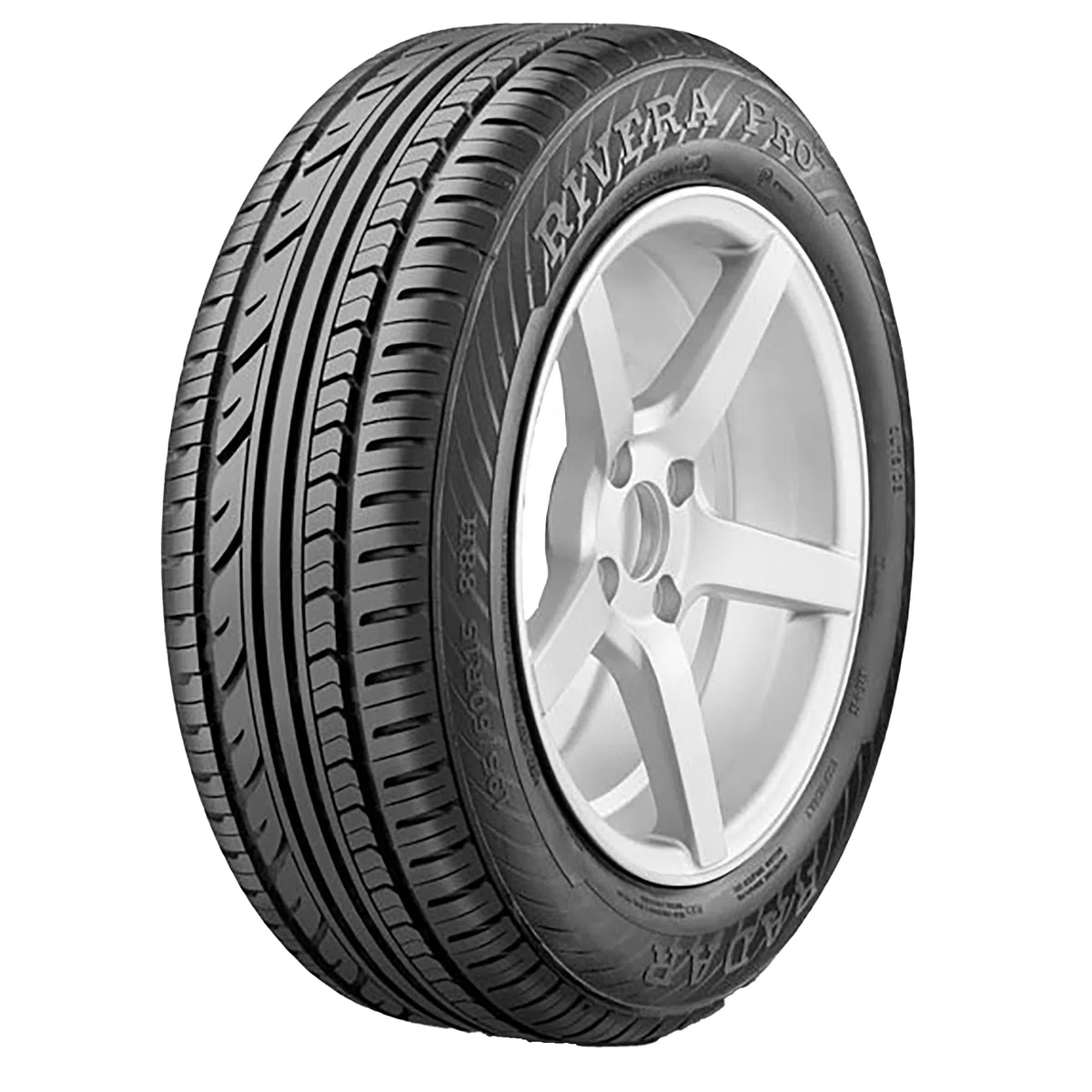 RADAR 165/65 R13 77T Neumáticos de Verano Auto Compatible con VW Polo Coupé 86C, 80 Polo Classic 86C, 80 Derby 86C, 80 Polo II Furgoneta 86CF, FORD KA RB FIESTA III GFJ