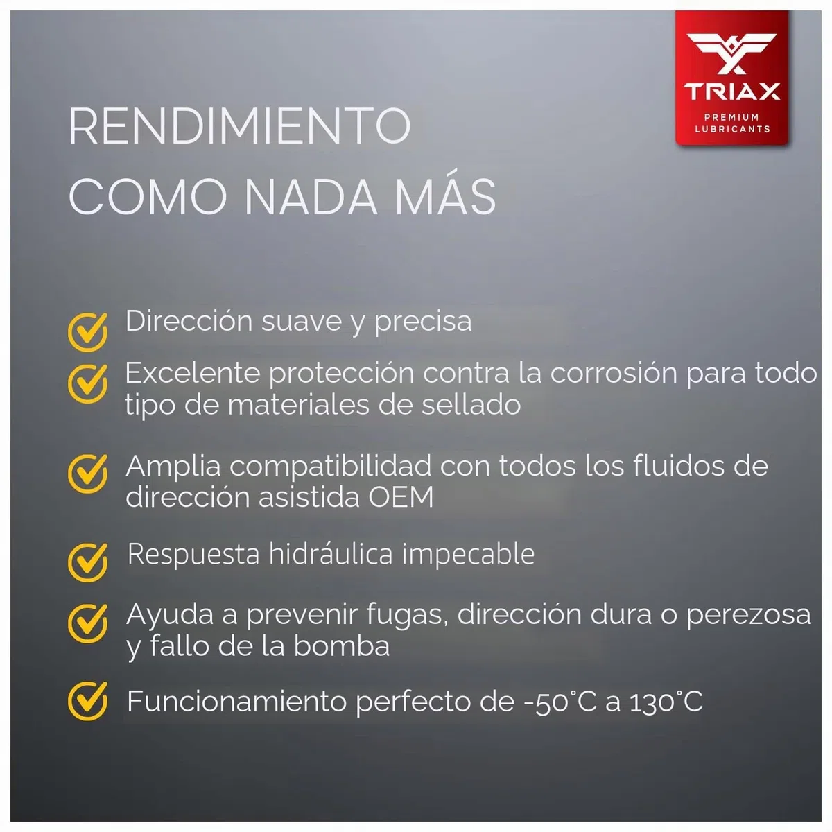 TRIAX Powerfluid 450 fluído completamente sintético para sistemas hidraúlicos y dirección asistida, suspensión hidro-neumática, cierre centralizado, Grado OEM, CHF 11S, 202 y CHF 7.1 Color: VERDE
