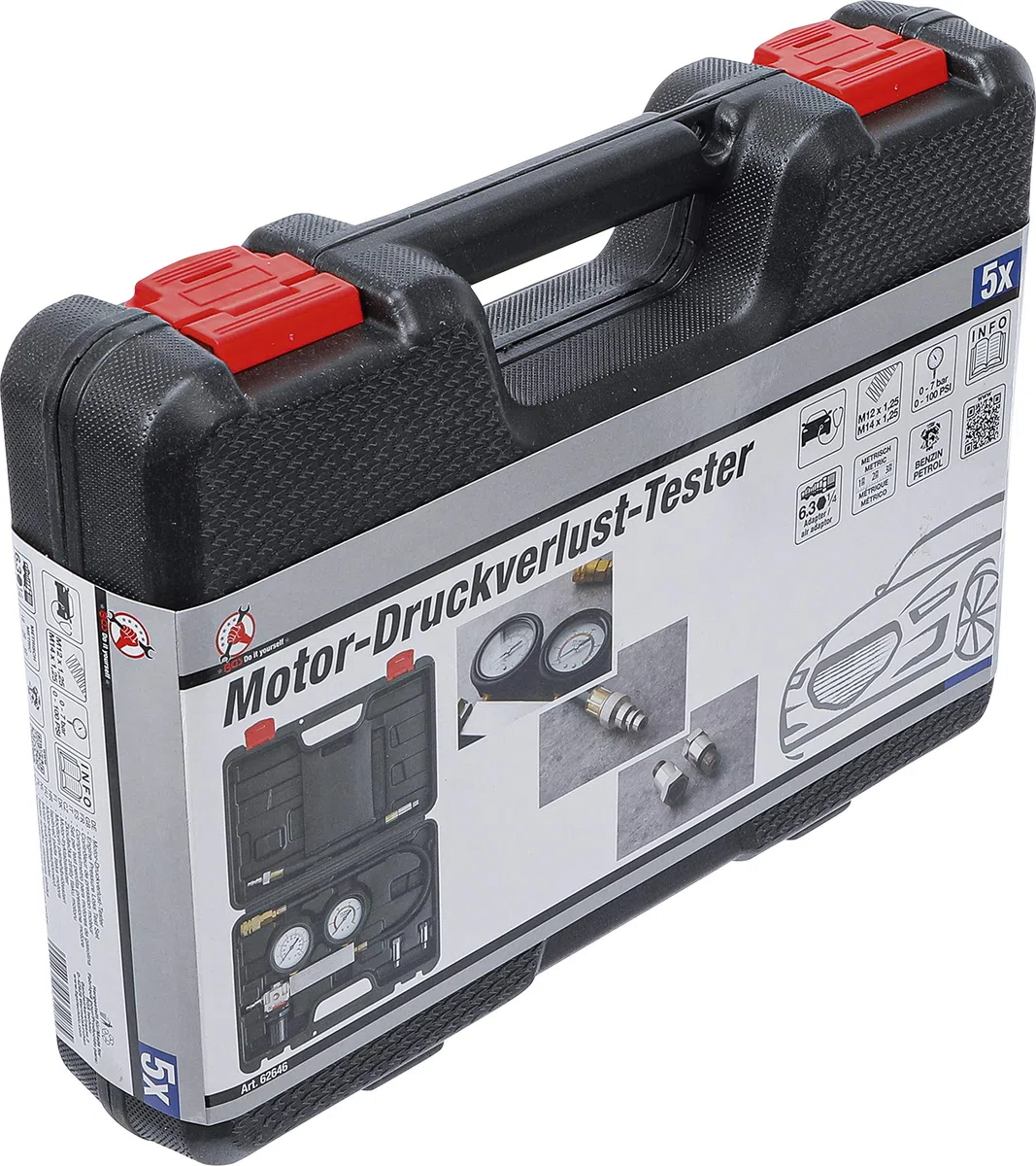 BGS Diy 62646 | Compresímetro para motores de gasolina
