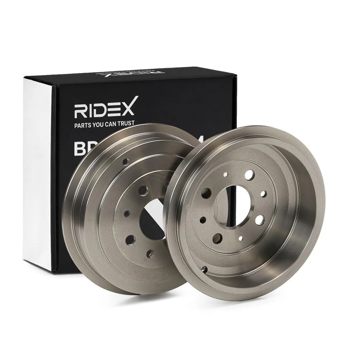RIDEX 123B0081 2x Tambor de freno Trasero Tambores de freno Freno de tambor