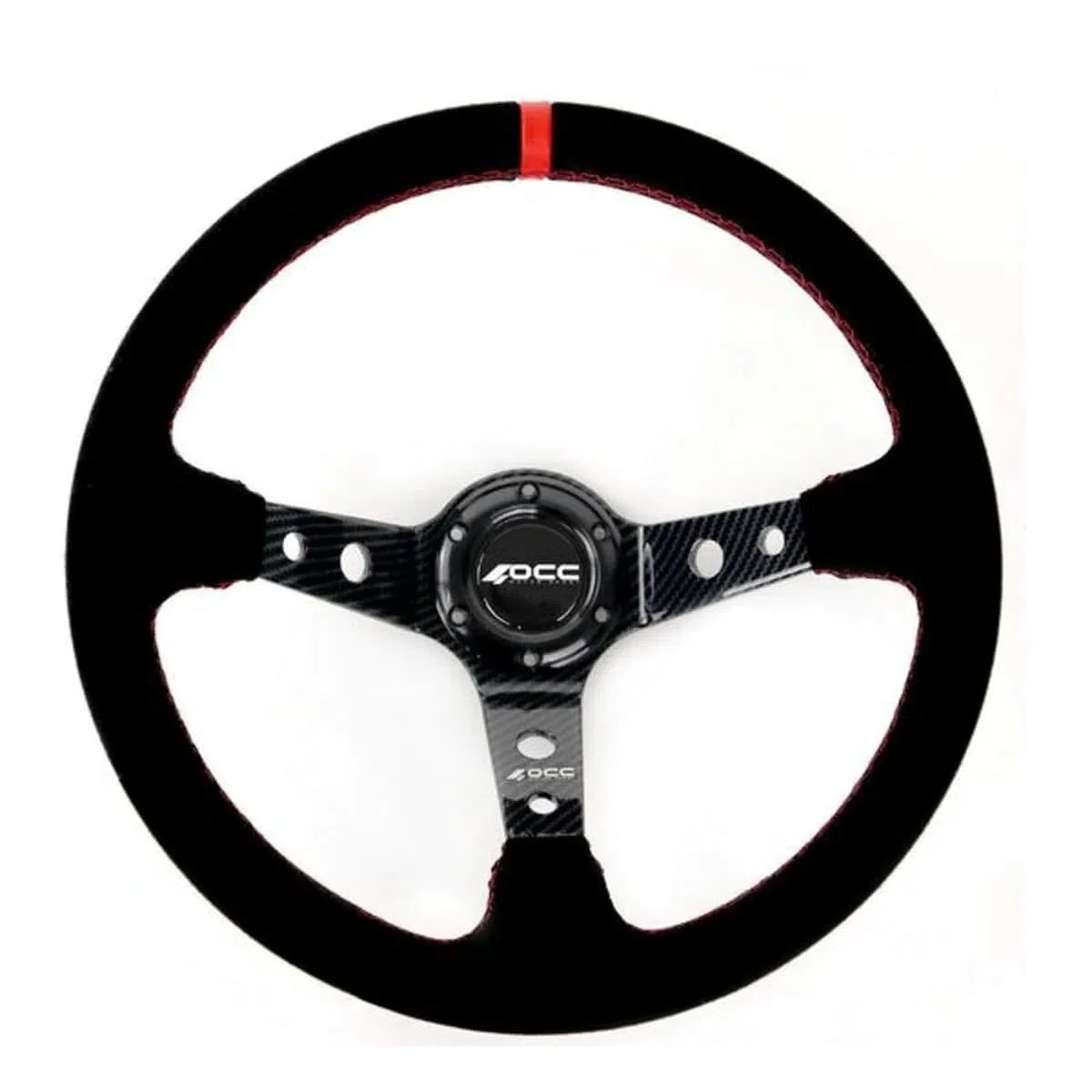 Occ Motorsport OCCVOL007 Volante deportivo negro carbón