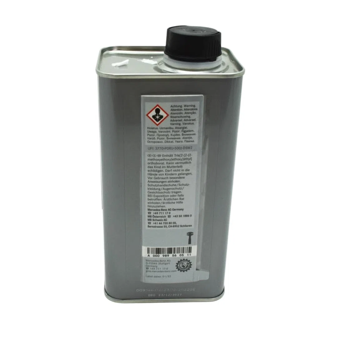 Líquido de frenos ORIGINAL MERCEDES BENZ DOT4 PLUS MB 331.0 1L A000989560509