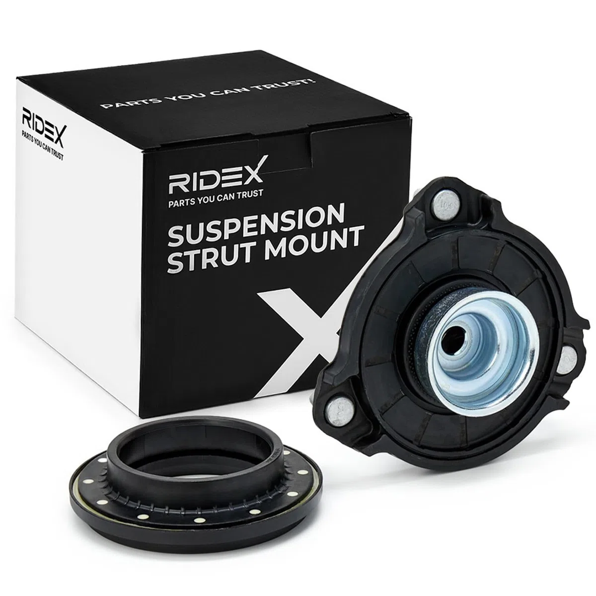RIDEX 1180S1498 Copela de amortiguador Delantero con material de montaje/fijación con rodamiento de bolas Compatible con HYUNDAI Tucson TL, TLE