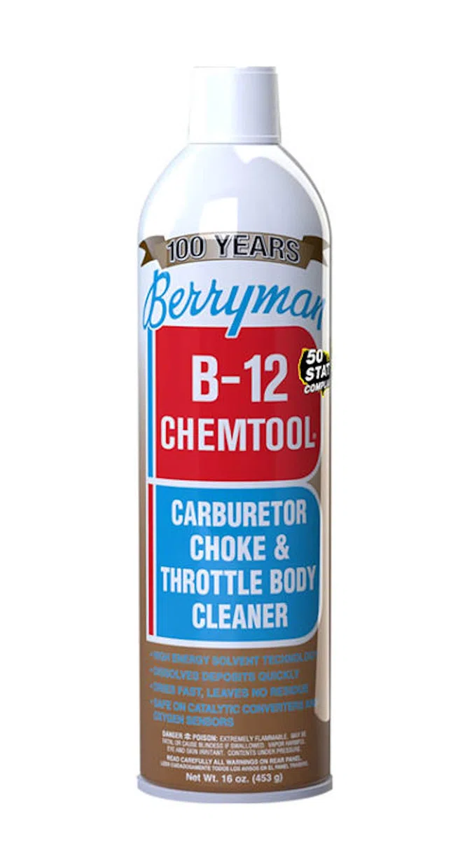 Berryman B-12 chemtool/Choke y para carburador Limpiador Cuerpo del Acelerador