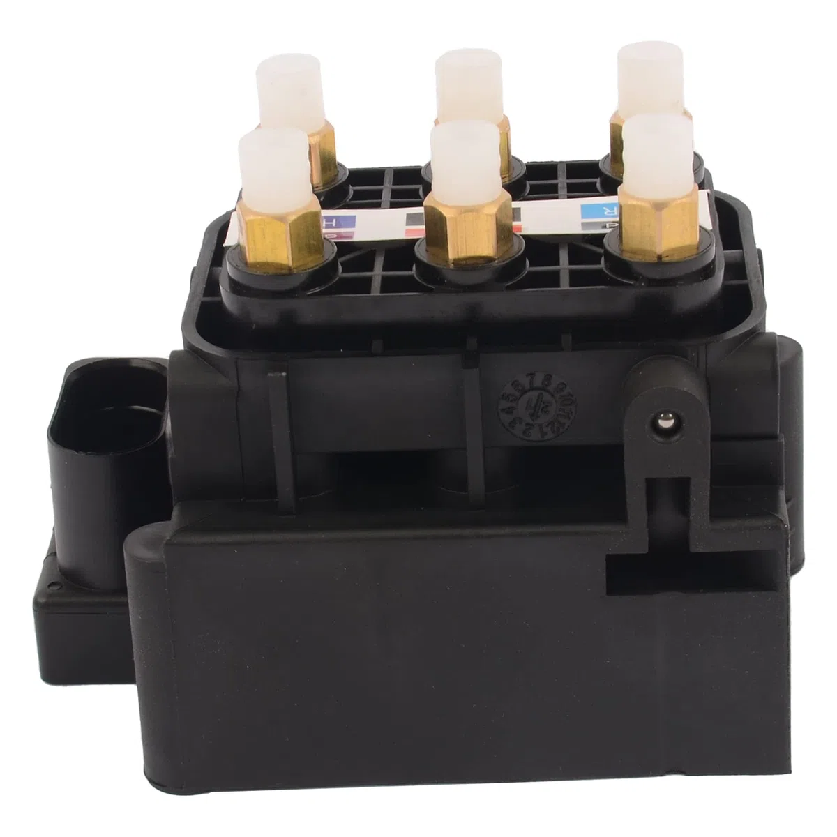 Bloque de Válvulas de Amortiguación Neumática Unidad de Válvulas 4F0616013 Compatible con A6 Allroad C6 (4FH) 2.7 TDI 3.0 TDI A6 C6 (4F2) Compatible con Bentley Continental Convertible