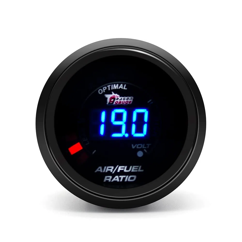 2 Pulgadas 52Mm 20 Led Digital Car Air Fuel Ratio Monitor Racing Gauge