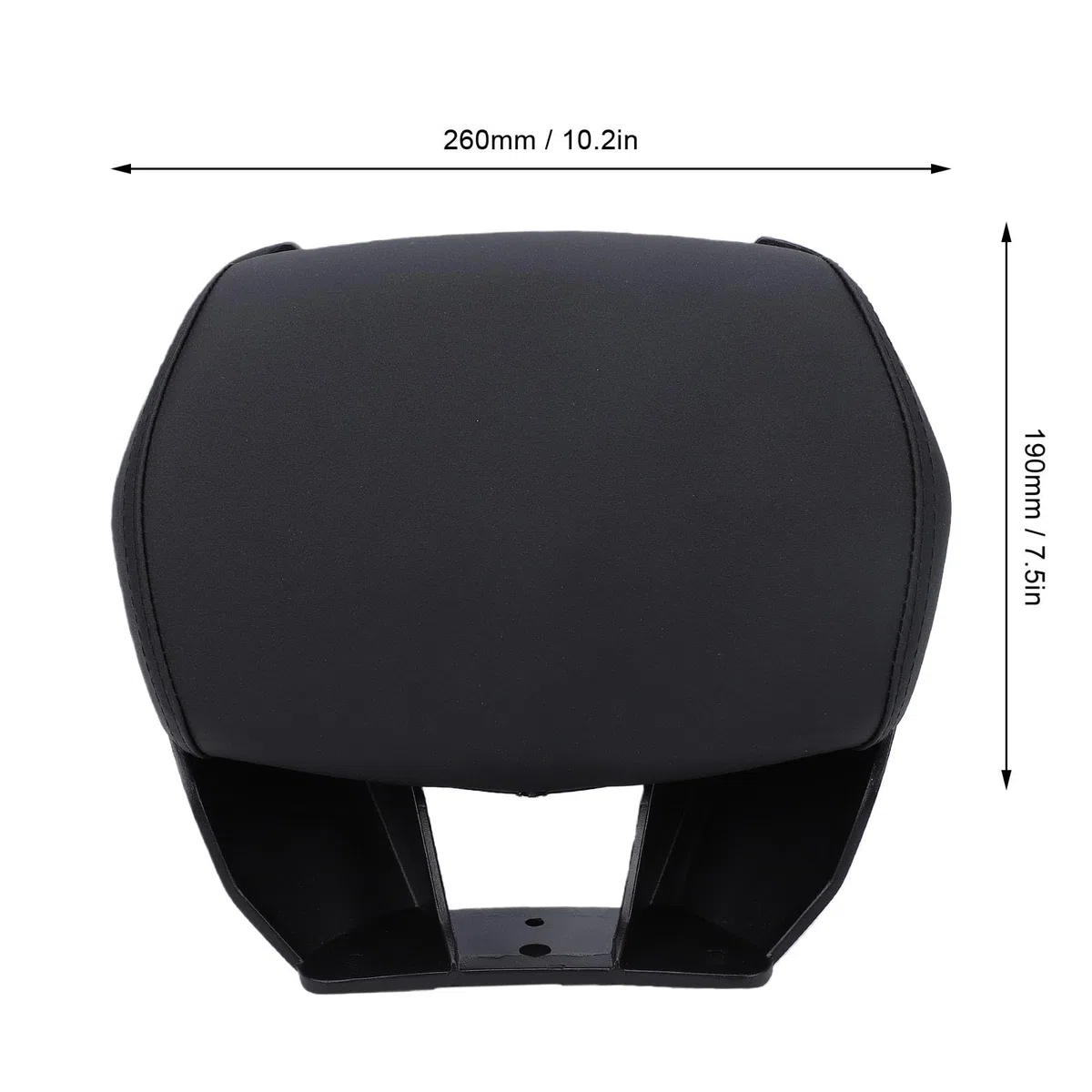 Respaldo de Motocicleta, Cojín del Asiento Trasero del Pasajero con Soporte y Seguridad Adicionales, para ADV160 ADV350 ZONTES 368G 2021-2025