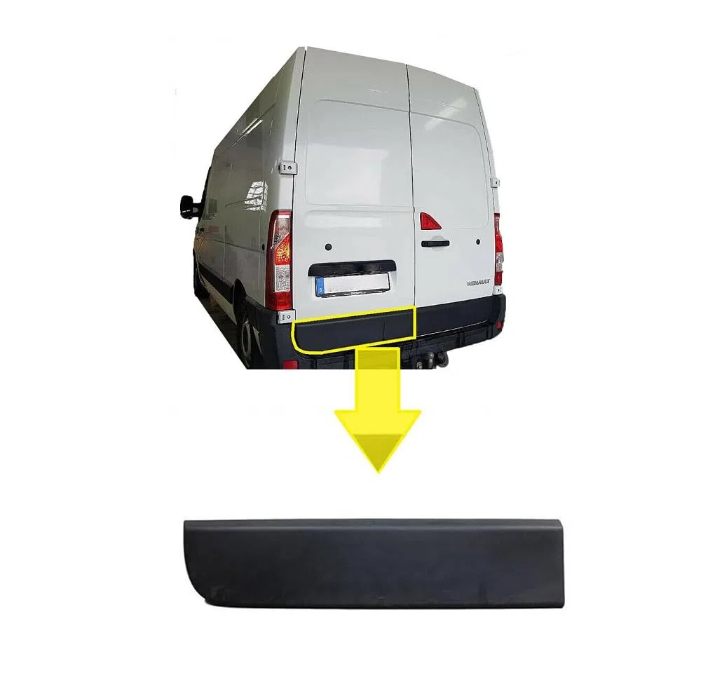 Panel de moldura de puerta trasera izquierda para Renault Master MK3, Opel Movano B, Nissan NV400 (2010-2019) 908510003R
