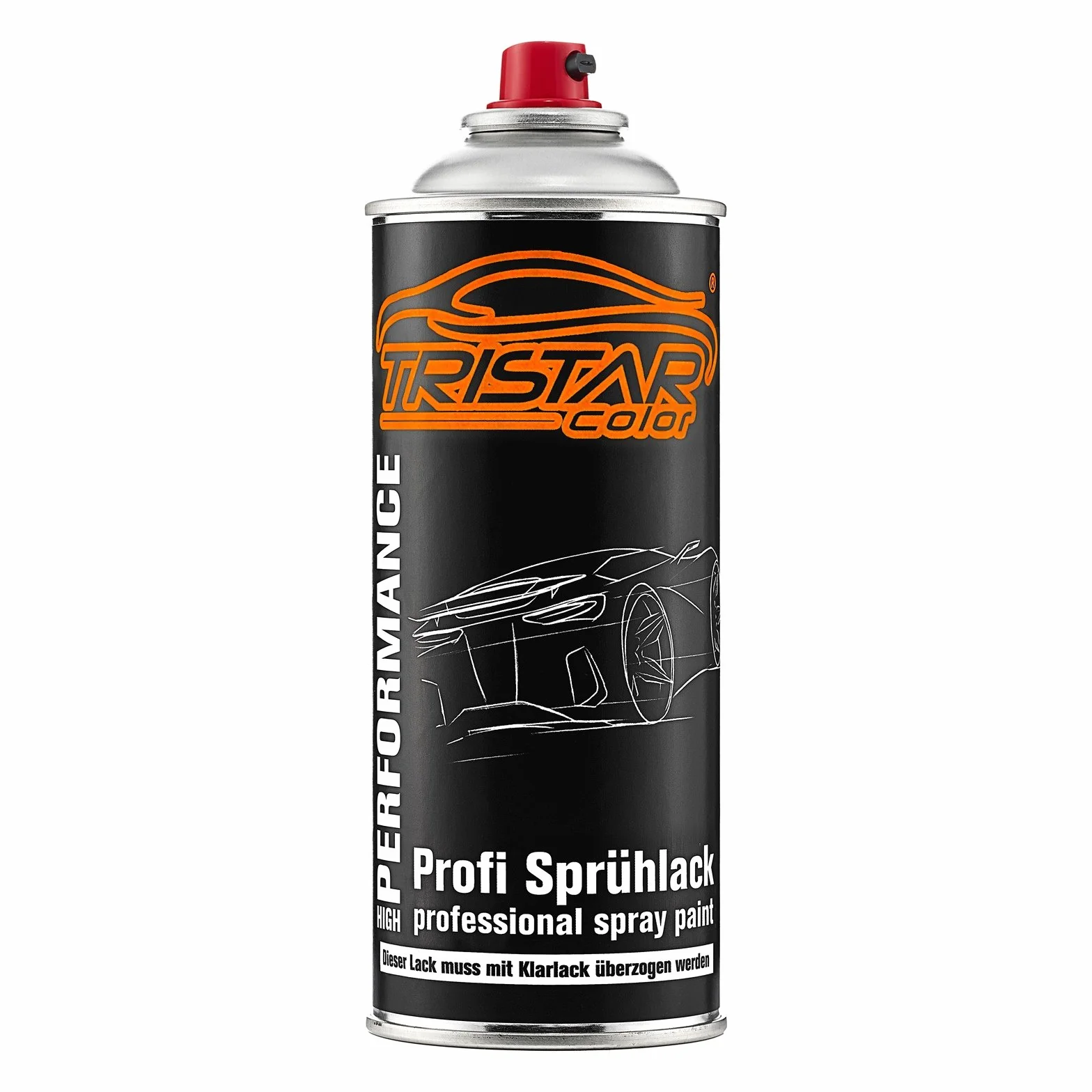 TRISTARcolor Pintura automotriz Set de botes de spray para parachoques de plástico para VW/Volkswagen LA7W Reflexsilber Metallic/Reflex Silver Metallic