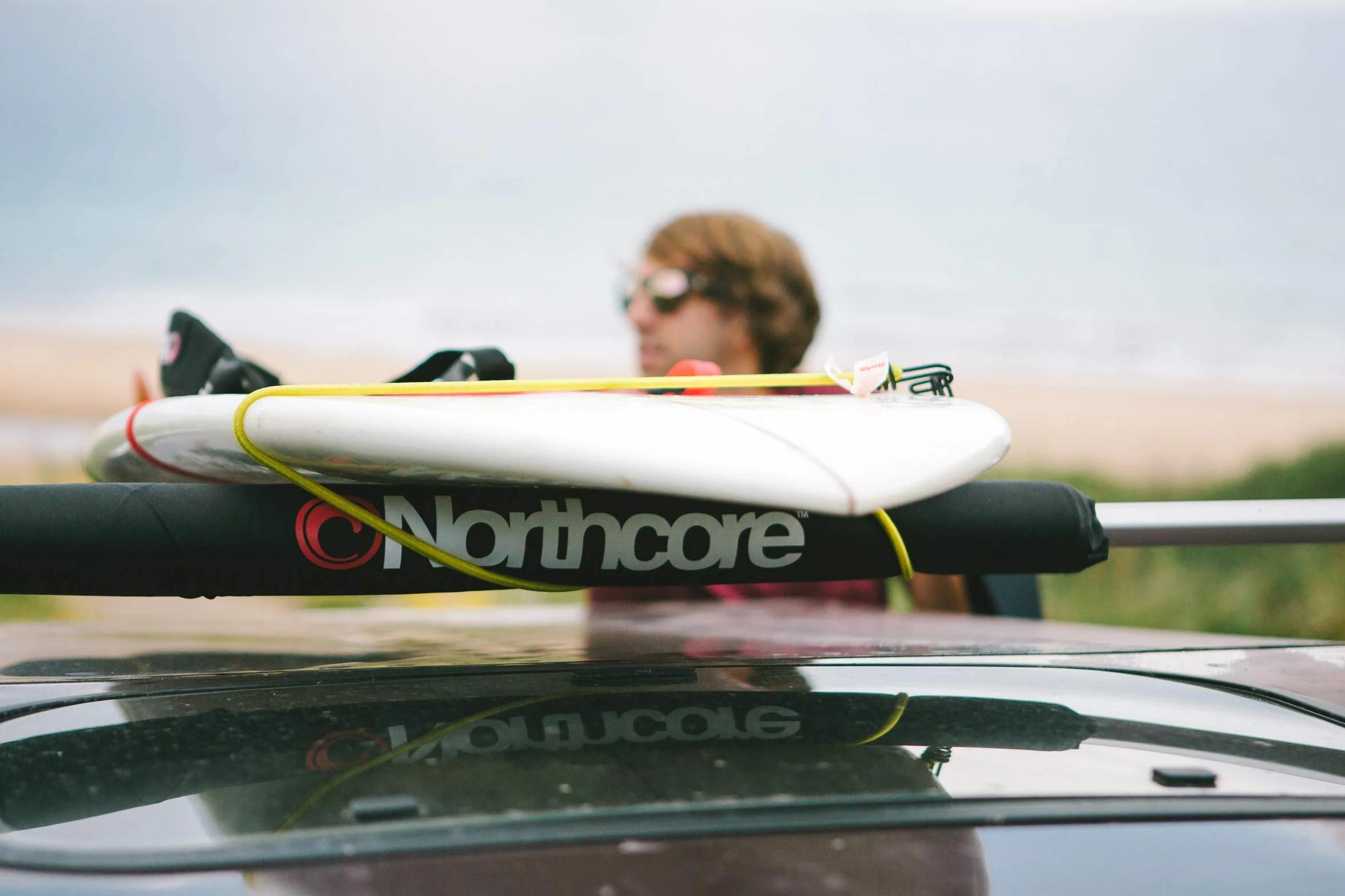 Northcore Eco Wide Load Roof Bar Pads- Almohadillas de Barra de Techo de Carga Ancha recicladas