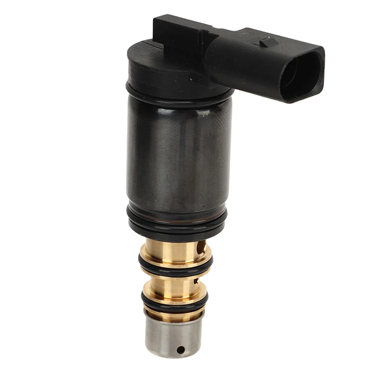 Válvula de Control Electrónica del Compresor de CA, Válvula de Ahorro de Energía de Control de Precisión de Repuesto para Motor de 2,0 L, de de Metal para Compresor 6SEU14C