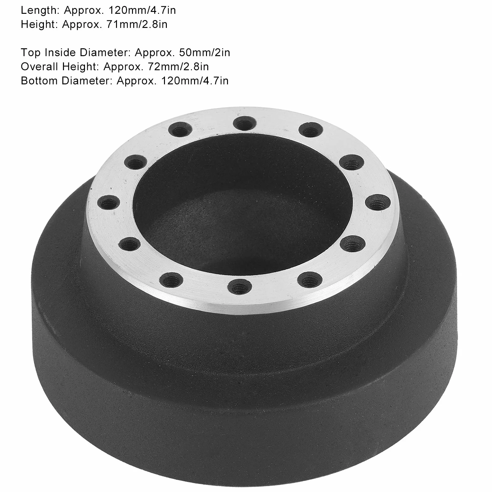 PUSOKEI Adaptador de Cubo de Volante de Coche, Kit de Adaptador de Cubo de Repuesto de Volante de Coche de Repuesto, para E46 /NRG