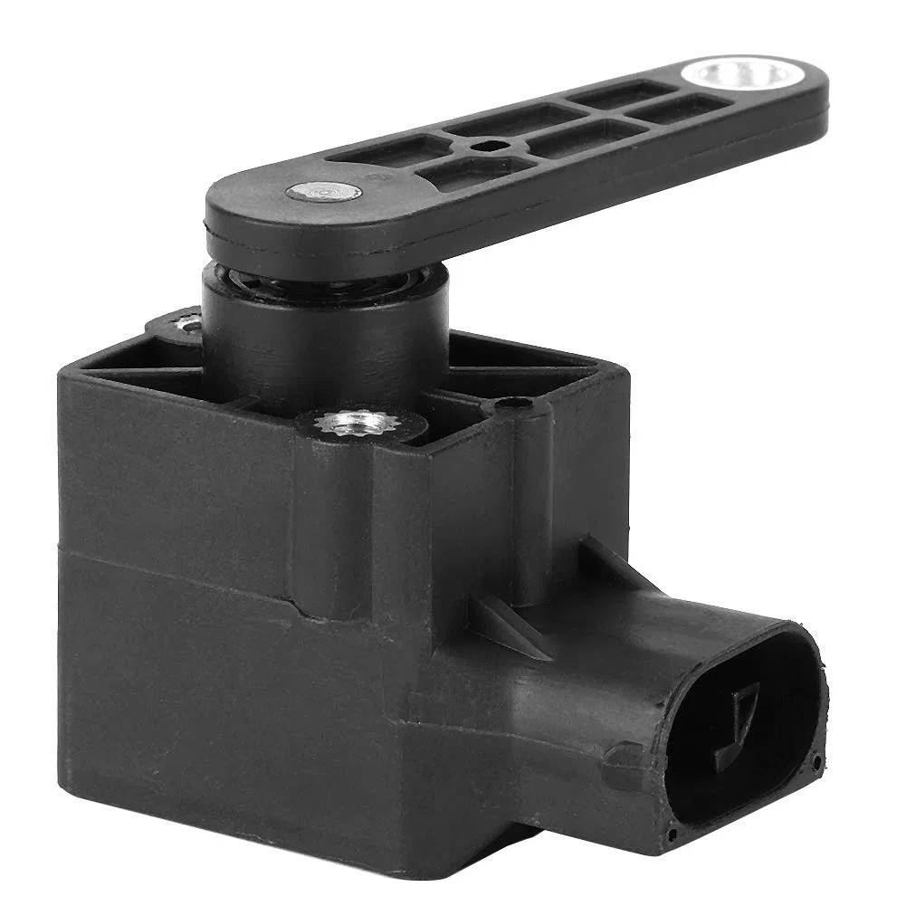 Sensor de altura 37146784697 Sensor de altitud Nivel de suspensión neumática Sensor de ayuda al coche en ABS negro para serie 3 5 7 X3 X5 Z4 1998-2011