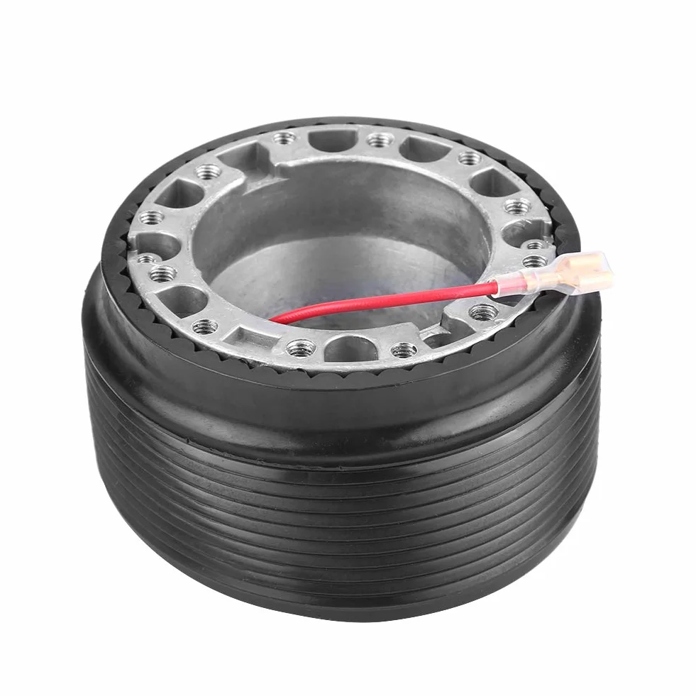 Adaptador de volante Adaptador de buje de carreras de volante de 6 pernos con orificio para 323 MIATA MX3 MX5 MX6 piña volante mx5 nb 1998 piña mx5 volante y piña de terrano de ral