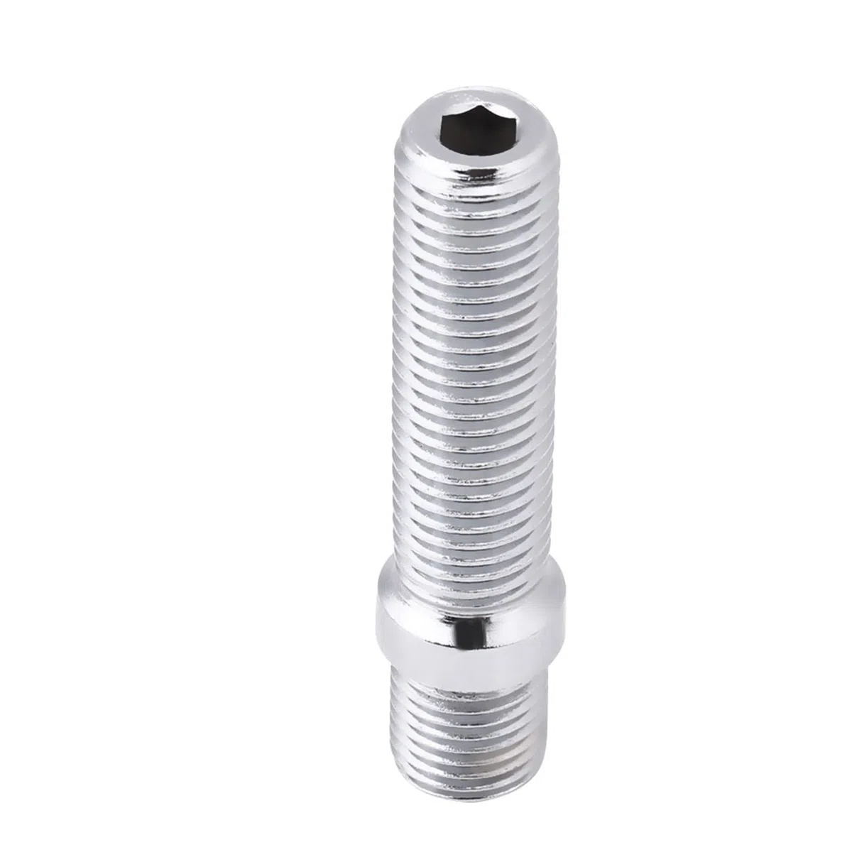 para Kit de Conversión de Espárragos, M12x15 Espárragos de Rueda Extendidos 20 Piezas 50 Mm Conversión de Espárragos de Ruedas Extendidas 12x1.5 a 12x1.5 Adaptador de Tornillo Apto para Kit de Convers