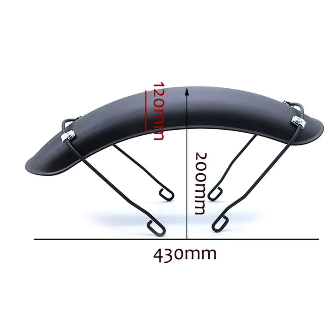 Guardabarros delantero de motocicleta, cubierta de Guardabarros de moto Front Fender reemplazo de protección para CG125 Z1000 Mudguard