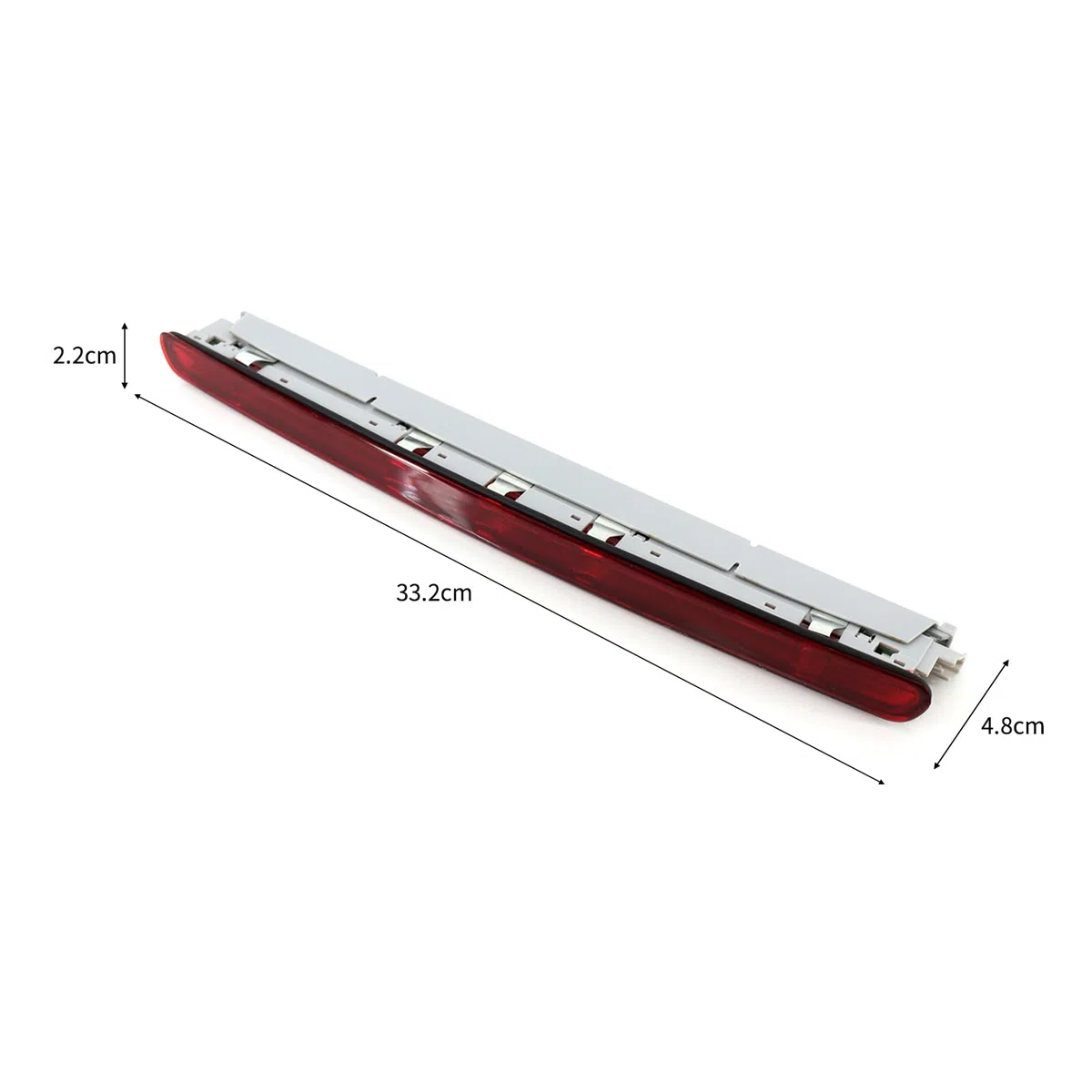 Shkalacar Luz de Freno de Coche 8E9945097B, Tercera Luz de Freno Trasera Reemplazo Compatible con Audi A4/S4/Avant 2005-2008 (B7) RS4 Quattro 2006-2008 (B7)