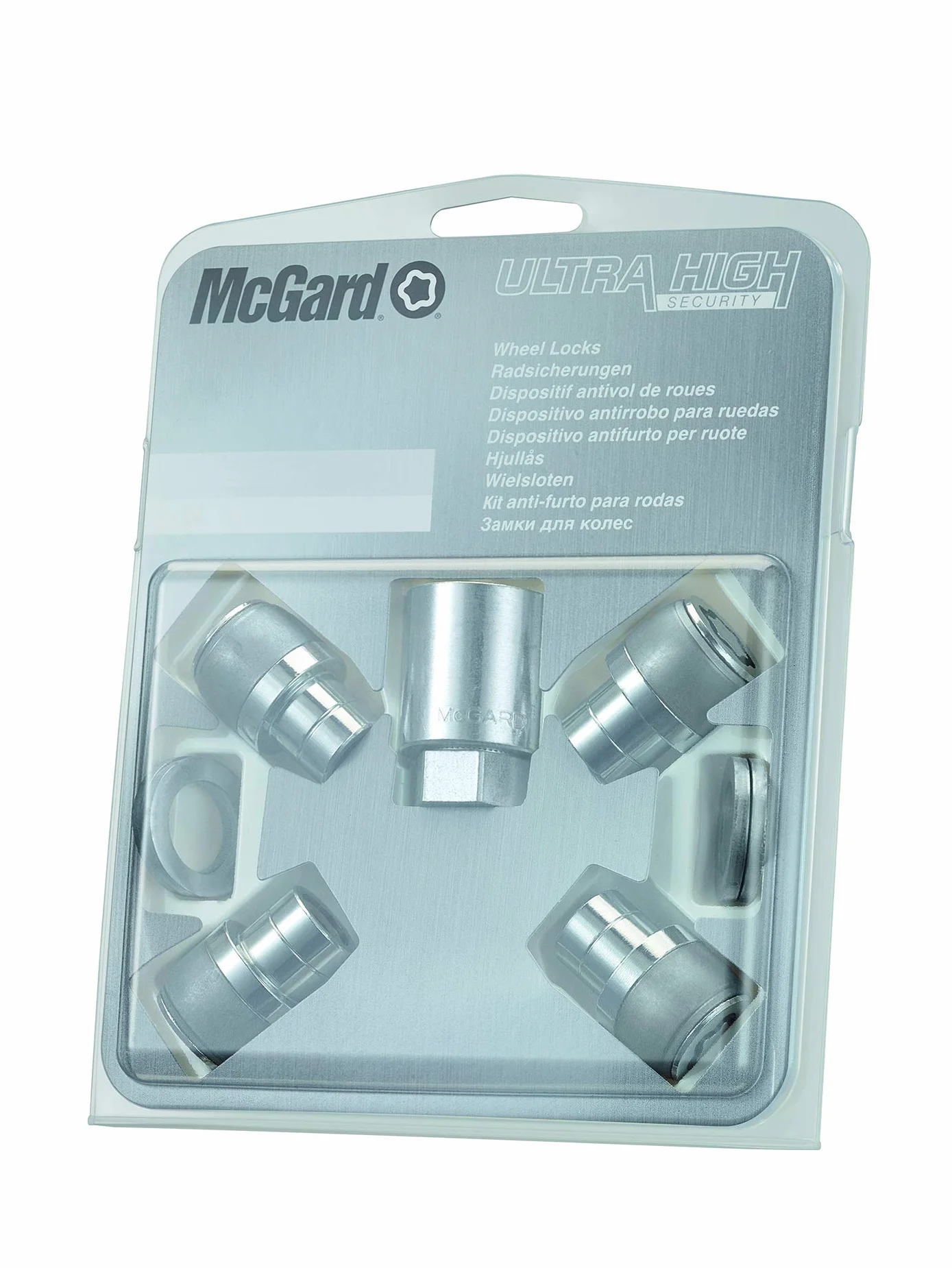 McGard 21156SL Ultra High Security - Tuercas antirrobo para ruedas (base plana, M12 x 1,5, largo 35 mm, SW21)