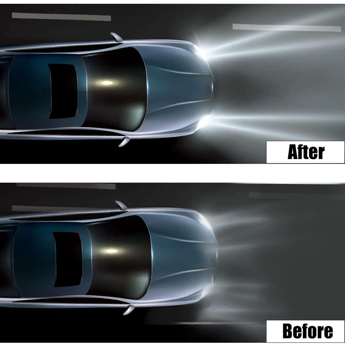 X AUTOHAUX Xenon HID Headlight Ballast, Control de Faros, para Acura TL Tipo-S 2006-2012, X6T02981 W3T11371, Tono Plata, 1 Juego