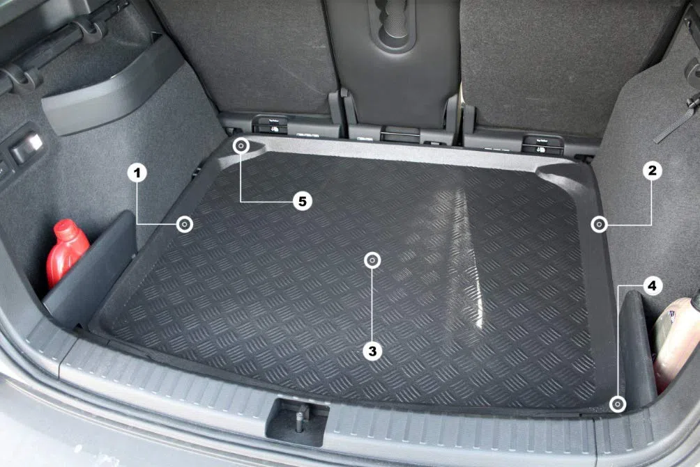 Protector Cubre Maletero Seat Leon III ST 2012-2020 posición de Maletero Baja Familiar Bandeja cubremaletero cubeta Alfombrilla 5f mk3