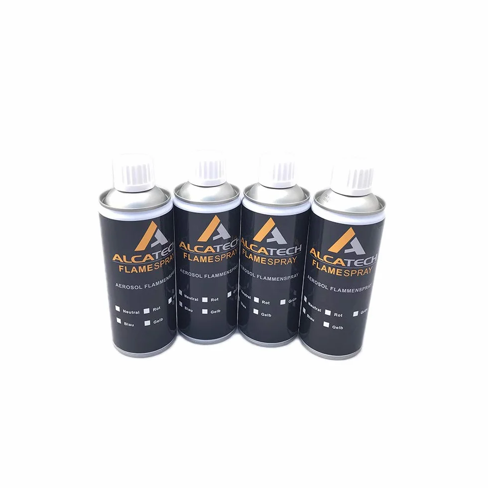 4 x Aerosol de llama Flamespray Fluid para el proyector de llamas Flame Colossus