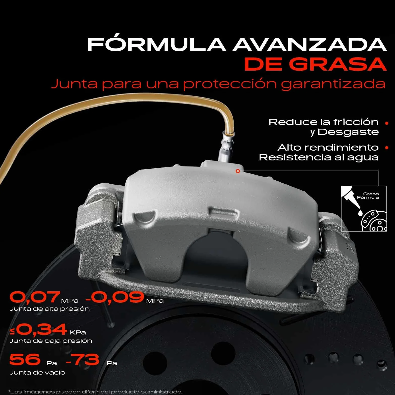 Frankberg Pinza de freno eje trasero derecho Compatible con Mondeo III B5Y 1.8L-3.0L Mondeo III Berlina B4Y 1.8L-3.0L Replace# 1522074 1S712552AE