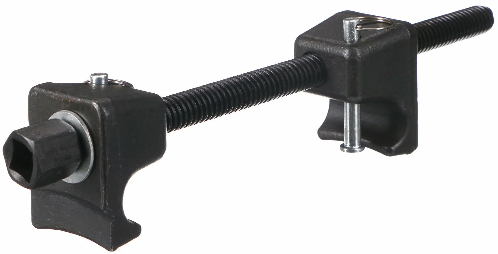 Mechanic Spring Set 4 | Heavy-Duty | 2 Unidades de tensores de muelles para Coche con Pasador | 380 mm de tensión | Tuning | Bajada de muelles y amortiguadores