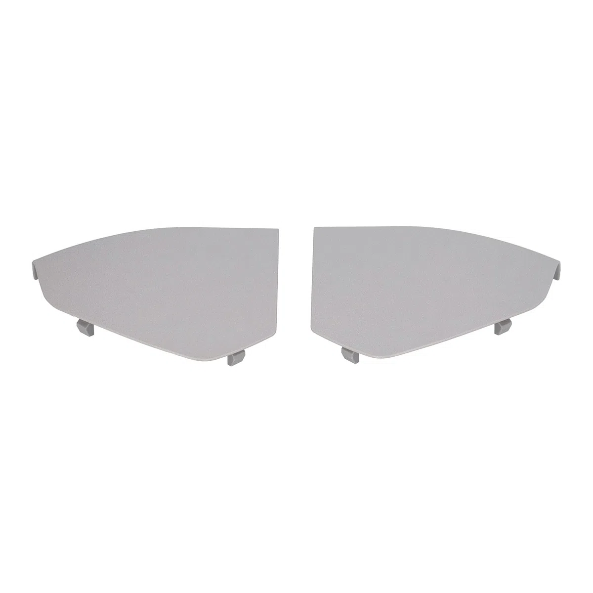 Par de la Cubierta de la Puerta Delantera Izquierda a la Derecha 2117270148 2117270248 Fit para W211 2003 a 2006 (Gris)