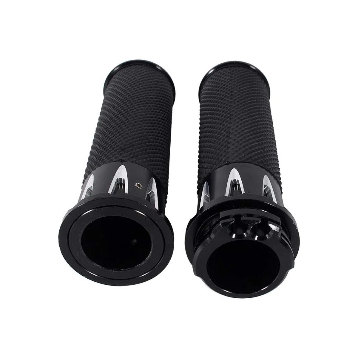 Yctze Puños Manillar CNC 1" 25mm para Harley Davidson Sportster XL883 XL1200 48 2004-2015 - Moto Custom