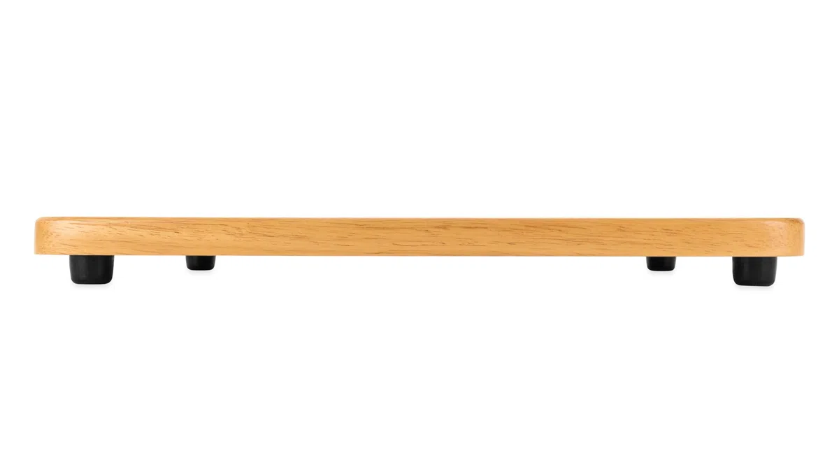 Camco Camper/RV Sink Cover | Features Adjustable Legs w/Non-Slip Feet & Solid Oak Hardwood Top w/Non-Toxic Gloss Finish | Top Measures 13” x 15” | Great for RVs, Campers, Boats & More (43431)