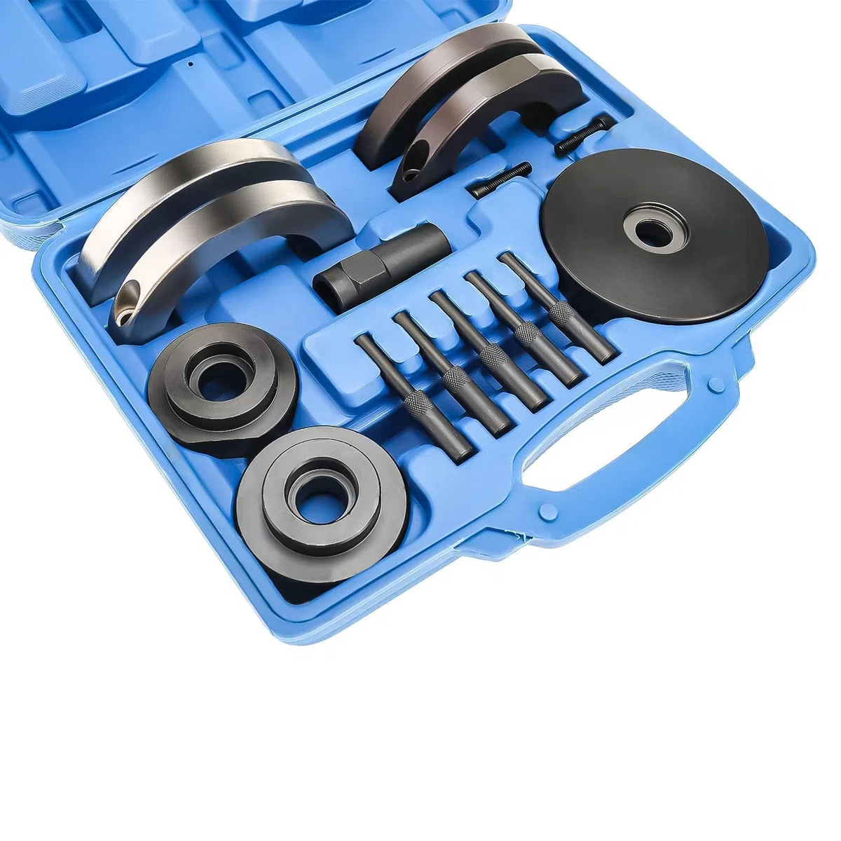 BOOMSTART Juego de herramientas para rodamientos delanteros, 72 mm, extractor de cojinetes, herramienta de desmontaje para Audi A1 A2 Seat Ibiza para VW Skoda Fabia