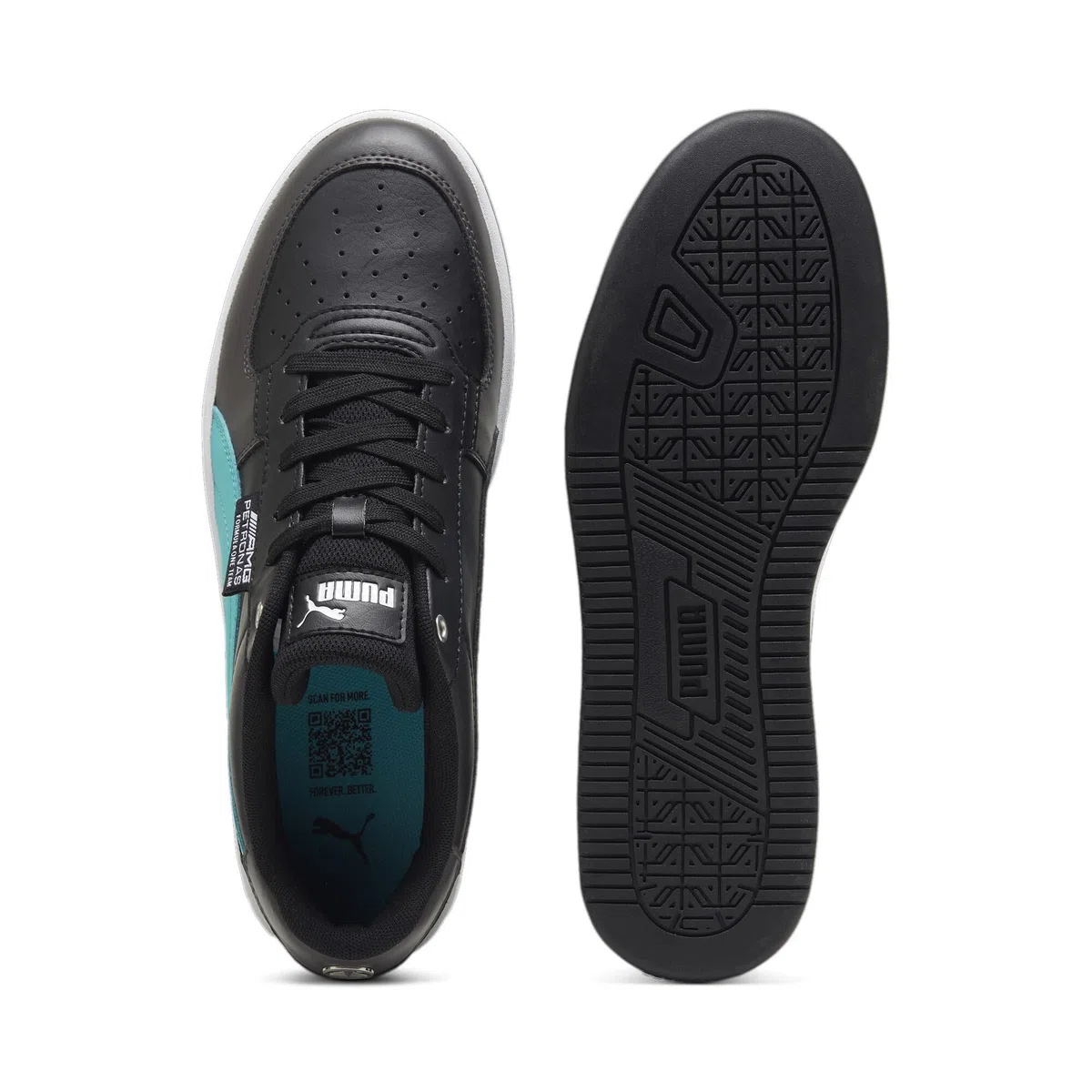 PUMA Zapatillas Mercedes-AMG Petronas Caven 2.0 40 Black Sheen Green Gray
