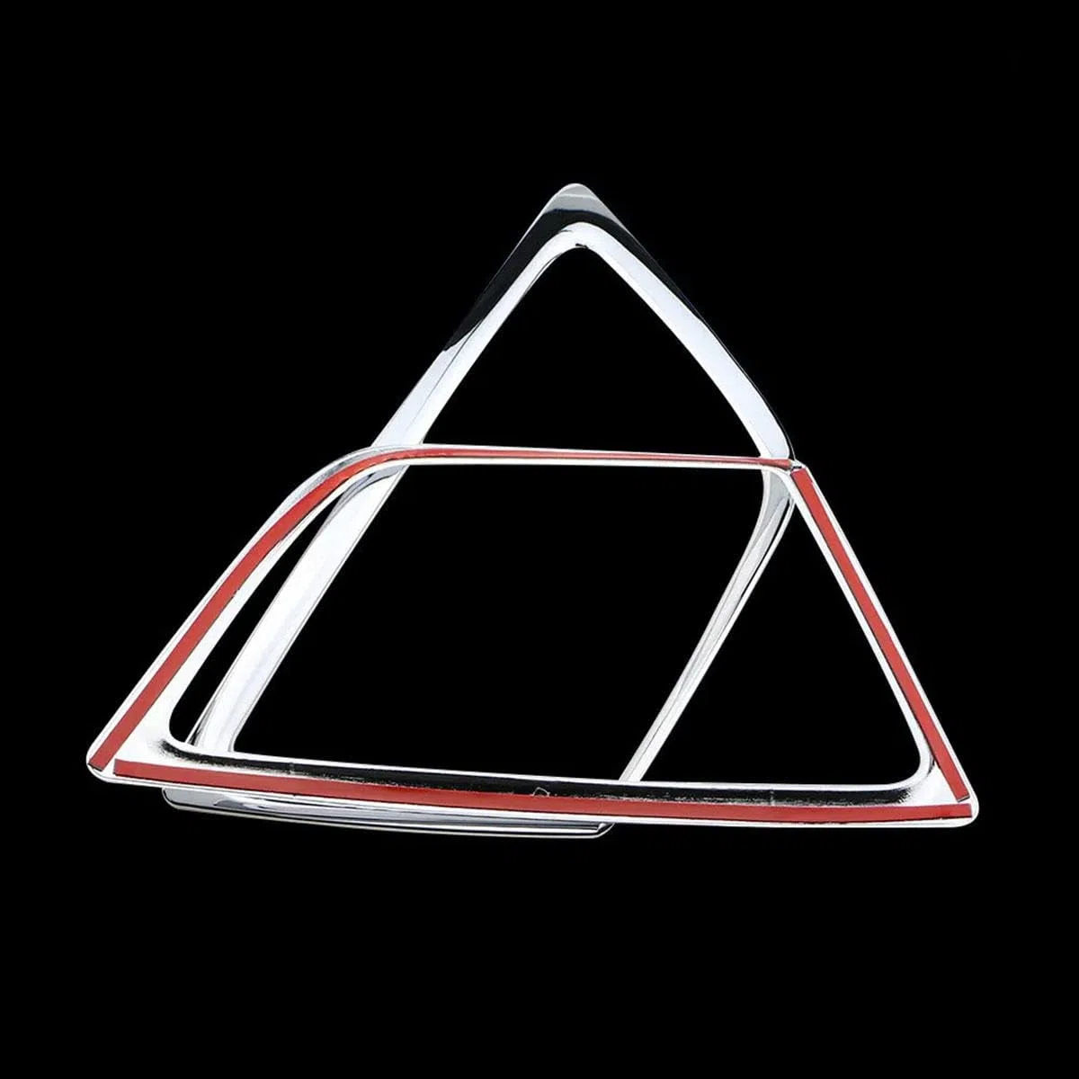 Ajuste para Ford Ecosport 2013-2017, embellecedor de la cubierta de la luz antiniebla del coche, embellecedor del marco de la cubierta de la luz antiniebla delantera ABS del parachoques delantero
