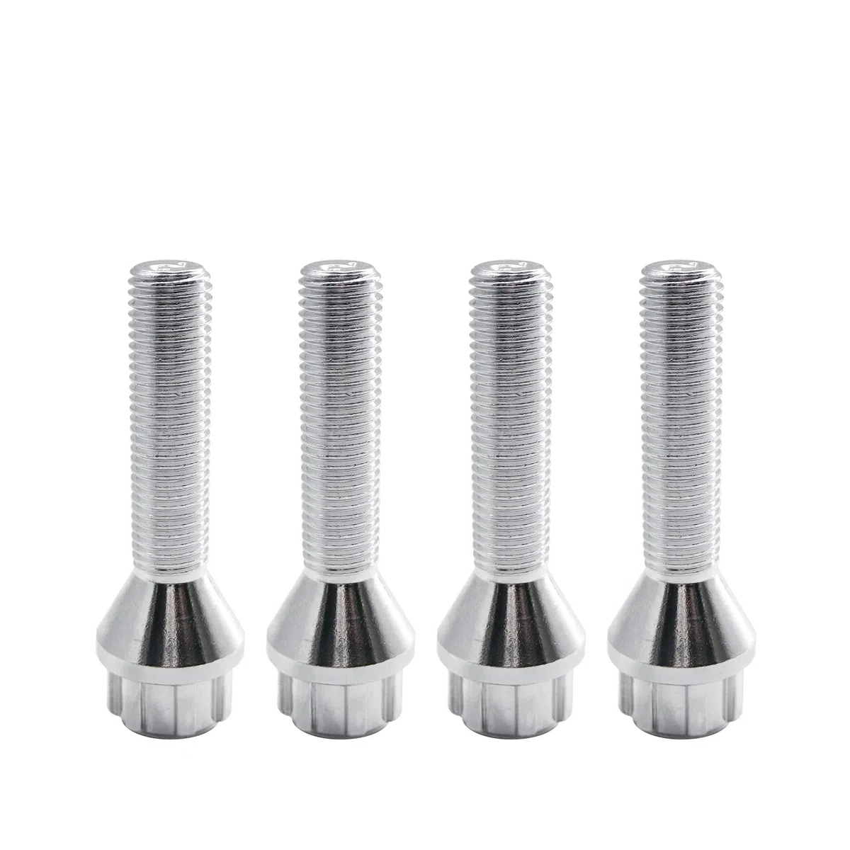 SIMONI RACING BRA/50 - Kit de 4 pernos antirrobo para ruedas, llave 17-19, M12 x 1,5, longitud 45 mm