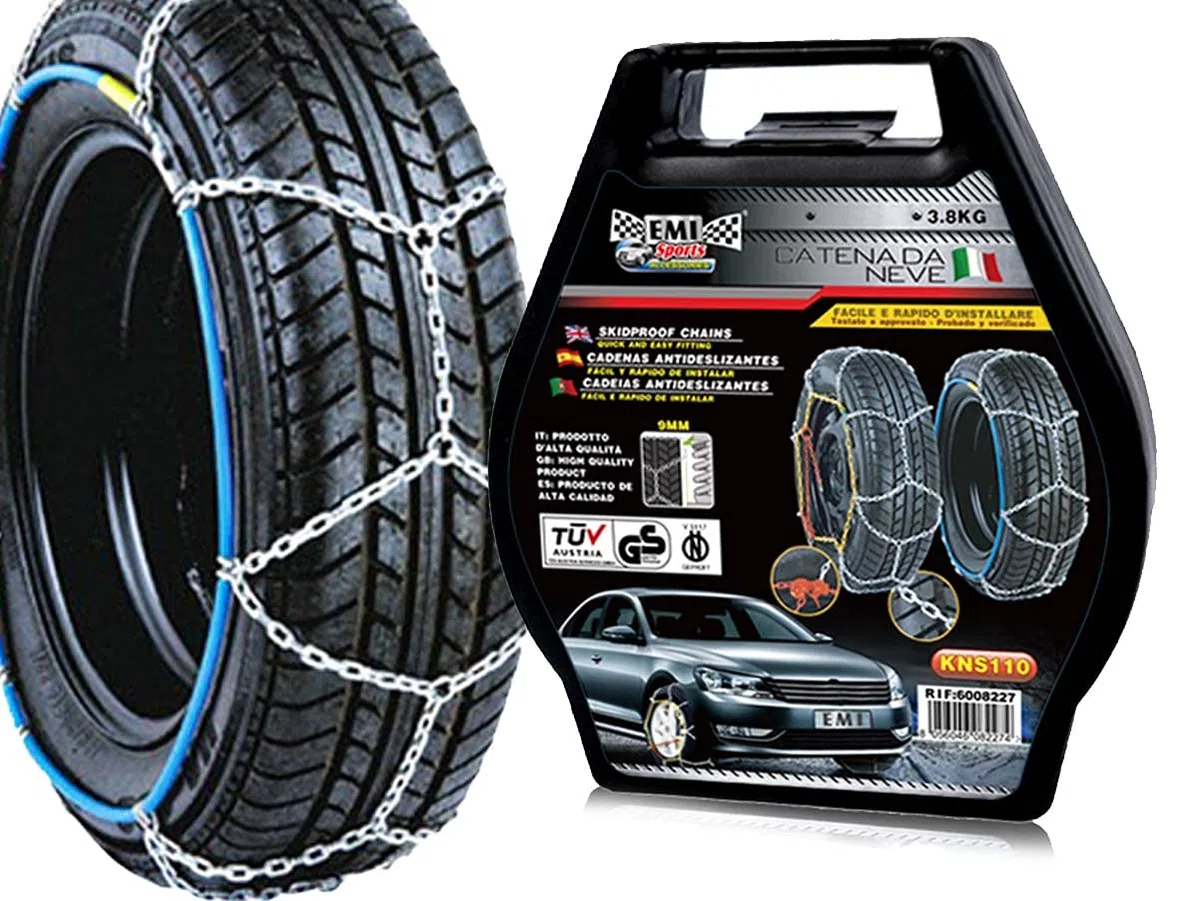 Cadenas de nieve 225/60R16 215/60R17, 235/50R17,245/45R17,255/40R17,245/40R18