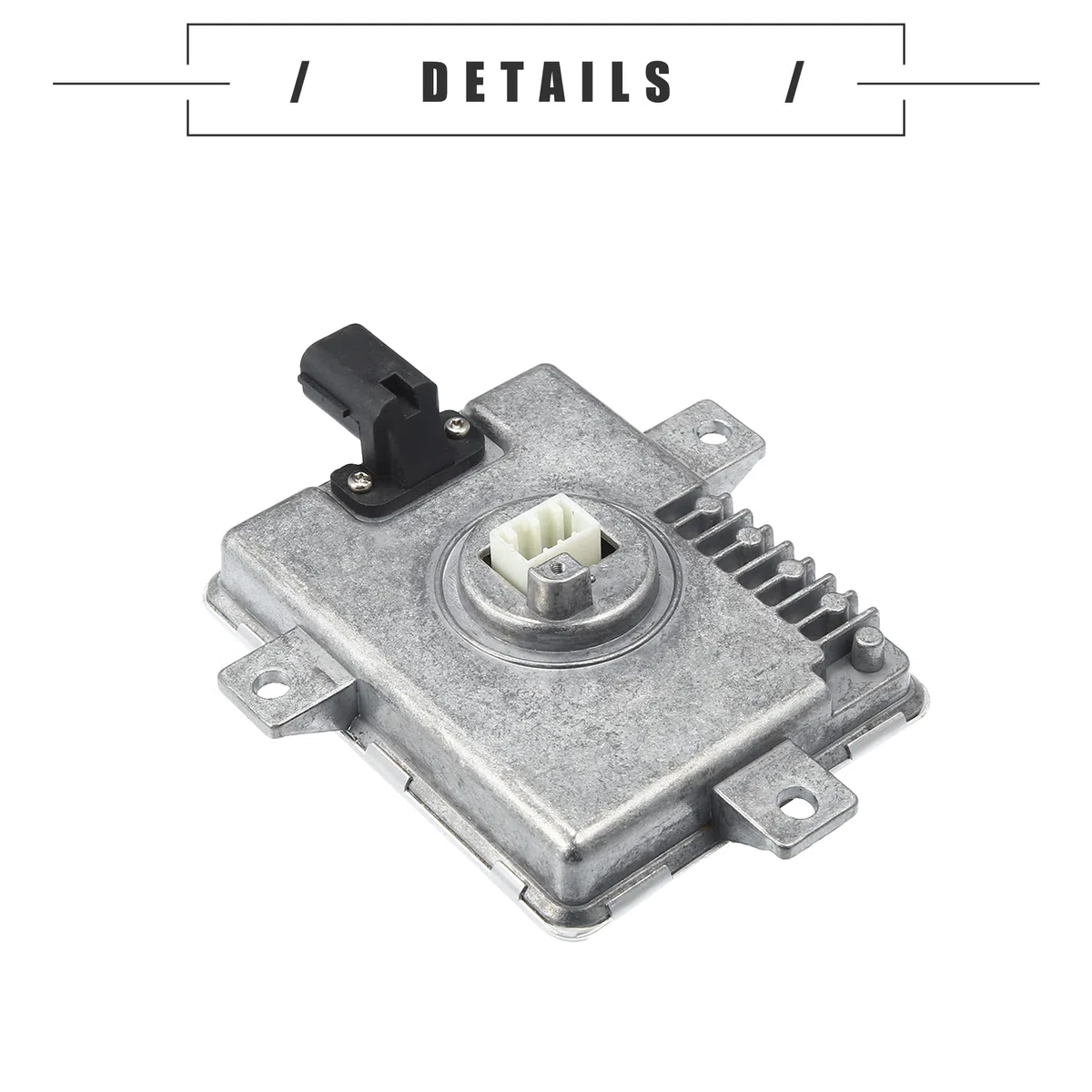 X AUTOHAUX Xenon HID Headlight Ballast, Control de Faros, para Acura TL Tipo-S 2006-2012, X6T02981 W3T11371, Tono Plata, 1 Juego
