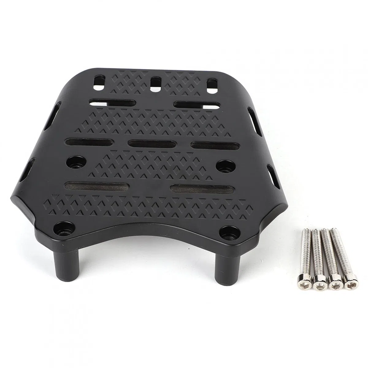 PCX Portaequipajes Portaequipajes Trasero Portaequipajes para Motocicletas para PCX 125 150 2014-2019 Aleación de Aluminio CNC con 4 x Tornillos para Motocicletas Portaequipajes Trasero para Motocicle