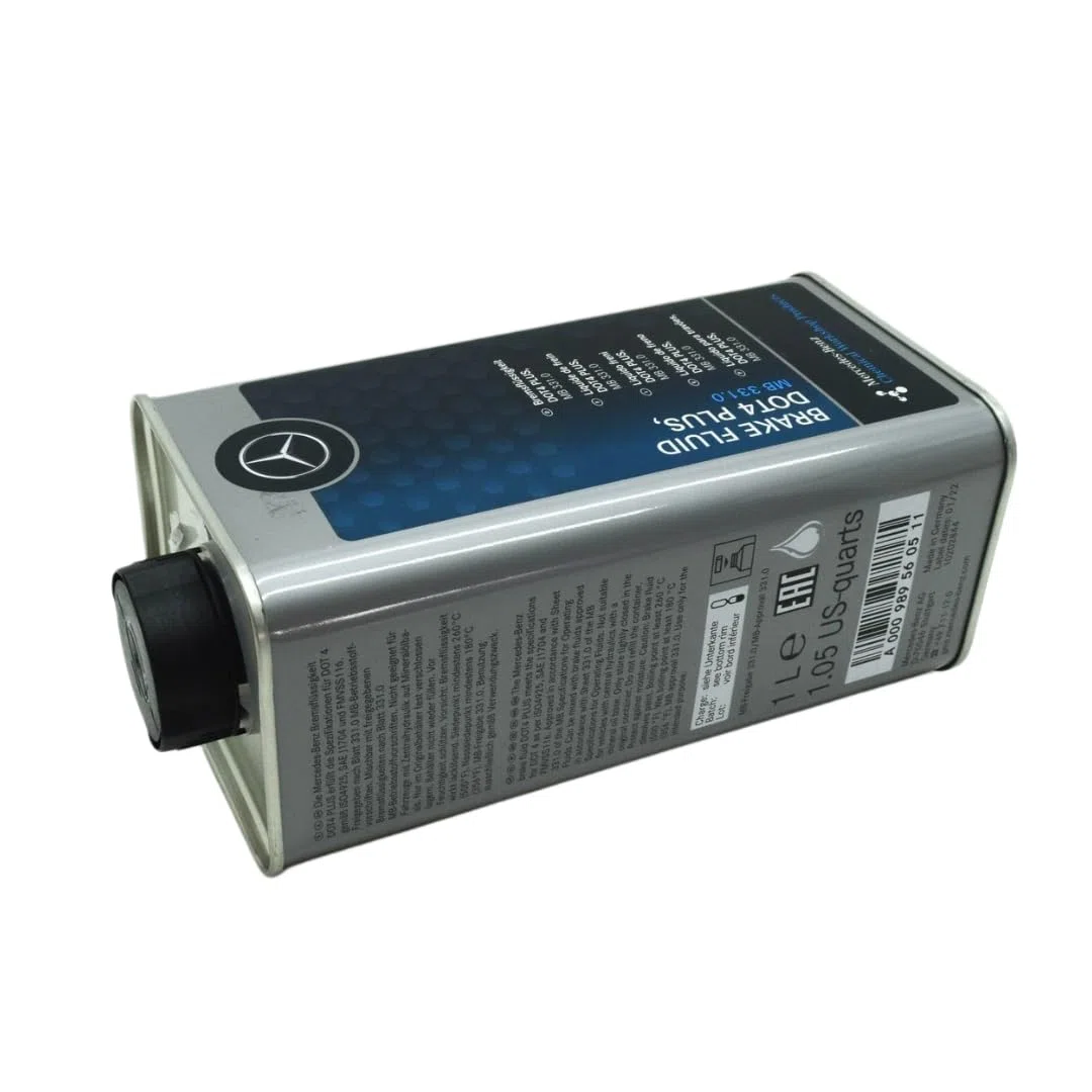 Líquido de frenos ORIGINAL MERCEDES BENZ DOT4 PLUS MB 331.0 1L A000989560509