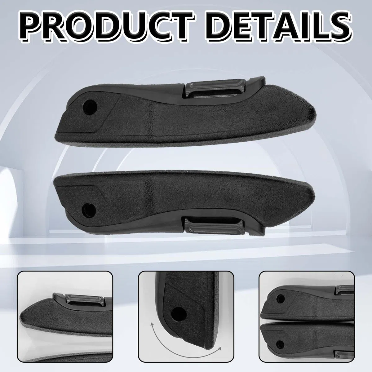 Par De Reposabrazos Para Asiento De Automóvil, Reposabrazos Universal Para Automóvil Reposabrazos Ajustable De 0 A 120 Grados 38,5cm Marco De Mano Para Reposabrazos De Asiento Universal Para Camión