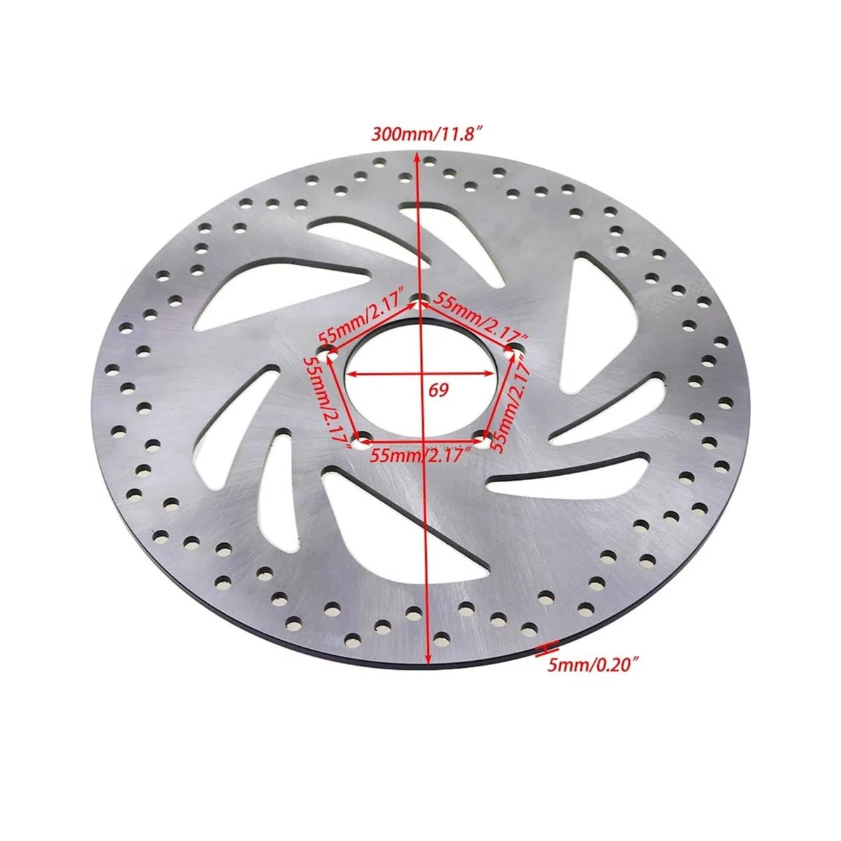 Discos Freno Moto para Suzuki para Boulevard para VZ800 para Intruder para M800 2005 2006 2007 2008 2009 para K5 para K9 Disco Freno Delantero Motocicleta Rotor Disco Rotor Disco Freno