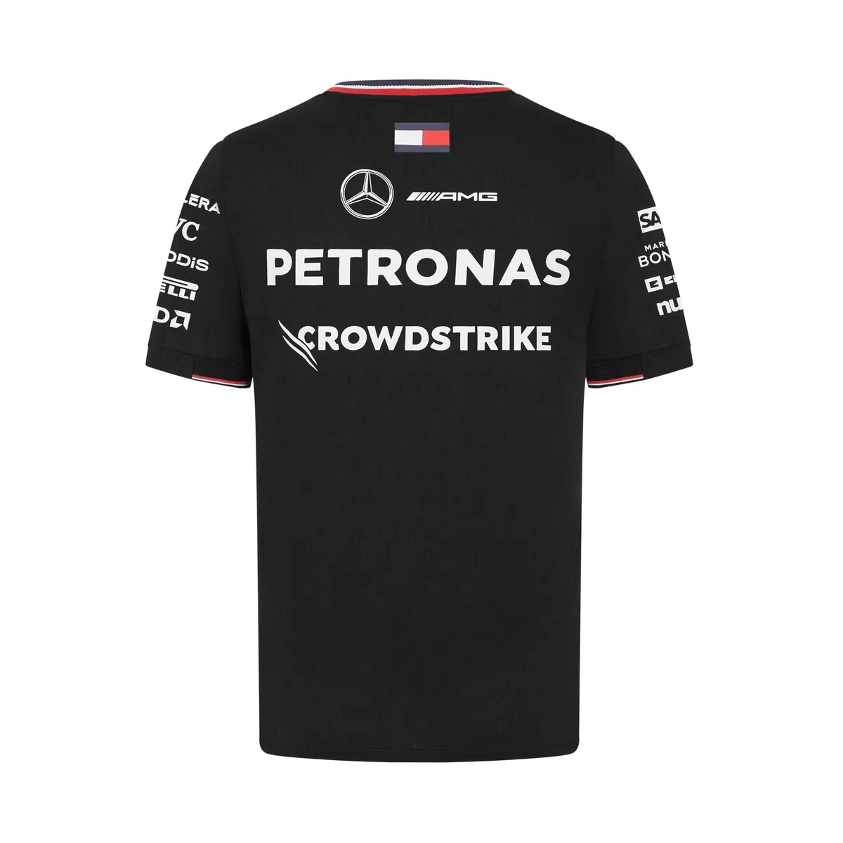 Mercedes AMG Petronas Camiseta Equipo Hombre F1 2024 - Negro - Tamaño: L