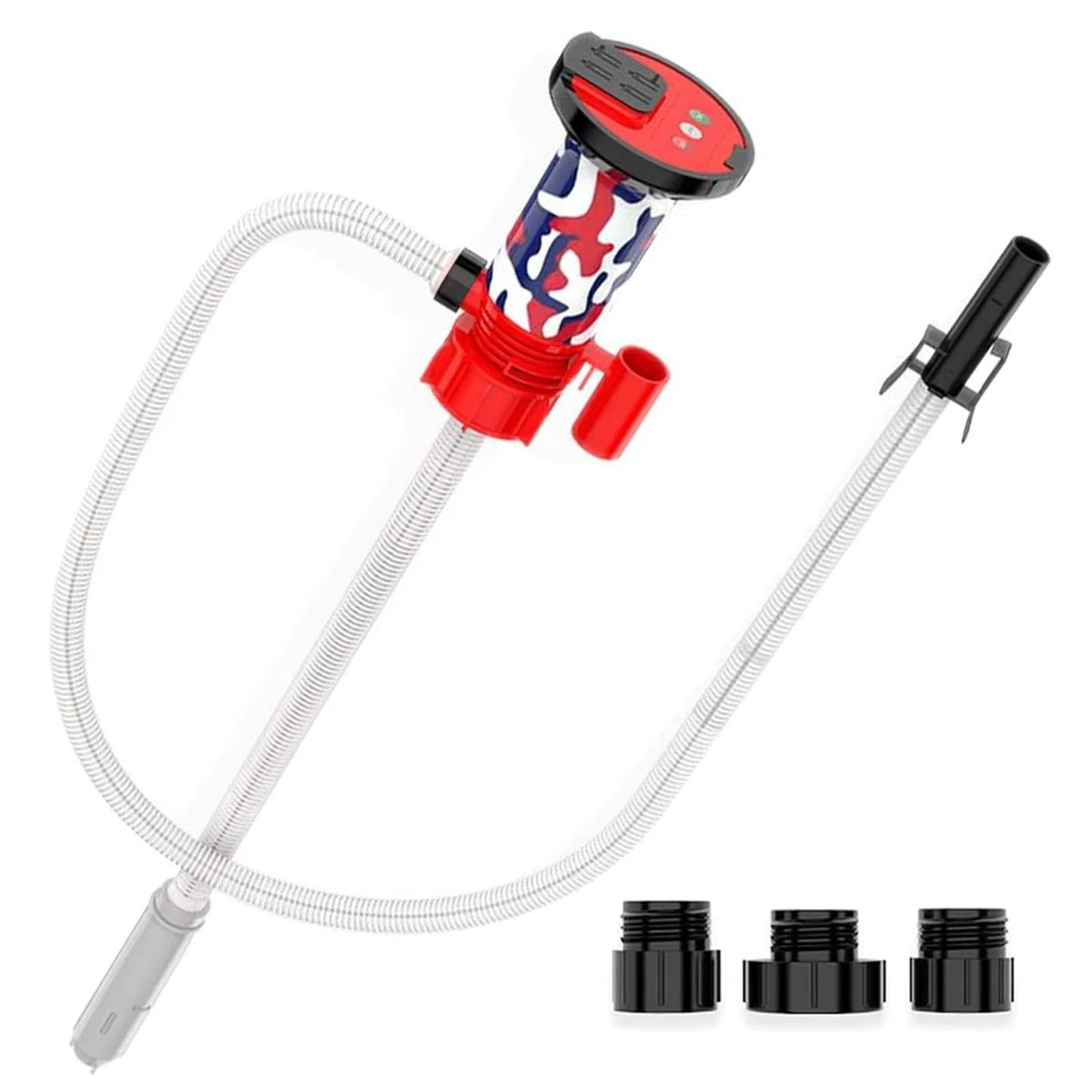 Bomba Extractora de Aceite Eléctrica para Trasvase, Bomba de Trasiego de Combustible con Sensor de Parada Automática,Bomba Extractora de Aceite Portátil,para Agua Gasoil Gasolina Aceite Otros Líquidos