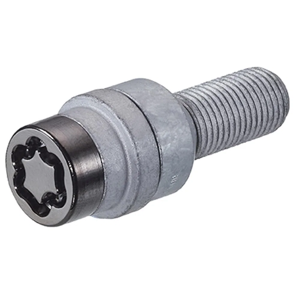Mc Gard, Kit de pernos de protección de ruedas McGard, negro, base esférica R14, red M14 x 1,5, total 46,2 mm,