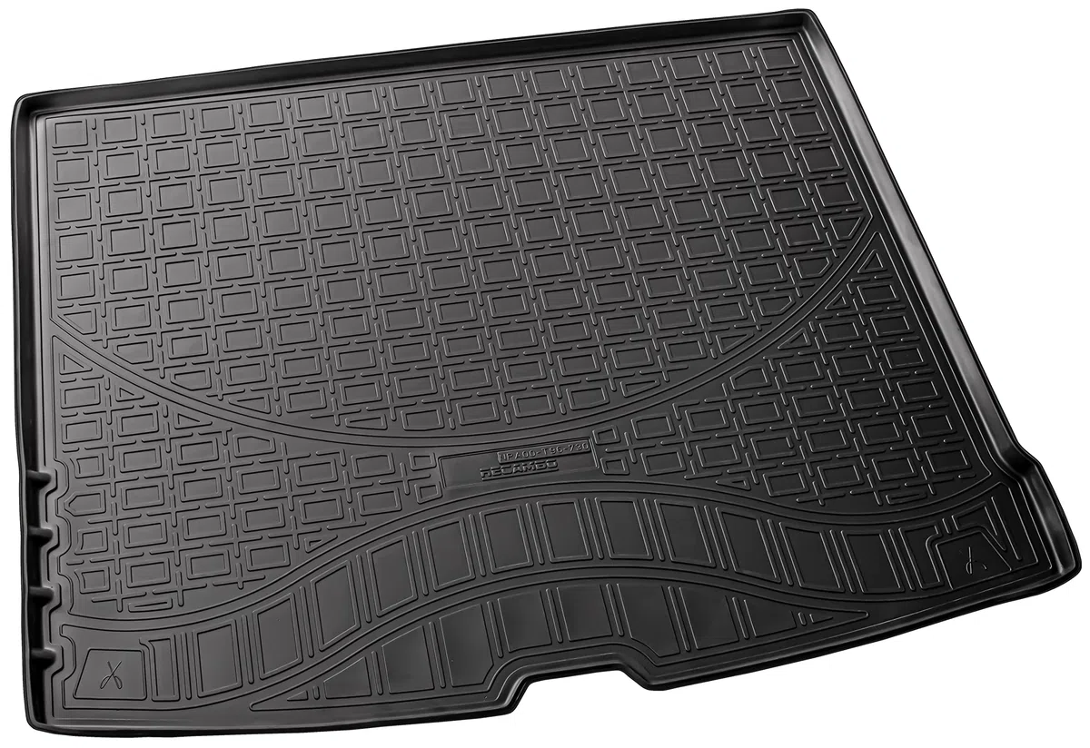 Recambo Alfombrilla de Goma para Maletero Apta para Volvo XC60 II | Tipo 246 | año de fabricación a Partir de 2017 | Ajuste Borde