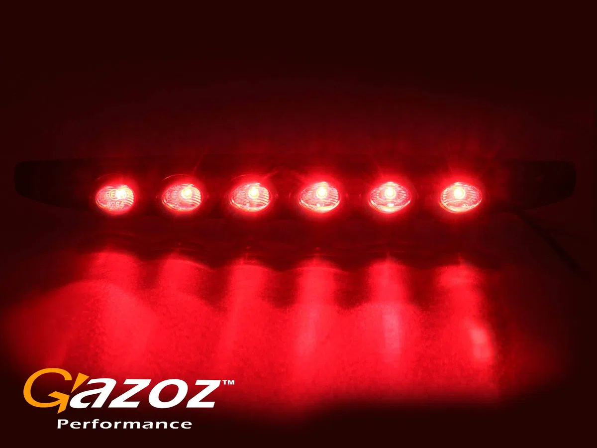 Piloto Trasero, Lámpara de Luz de Freno Ahumada LED de Tercera Parada para Smart 451 Fortwo Coupe Mk2