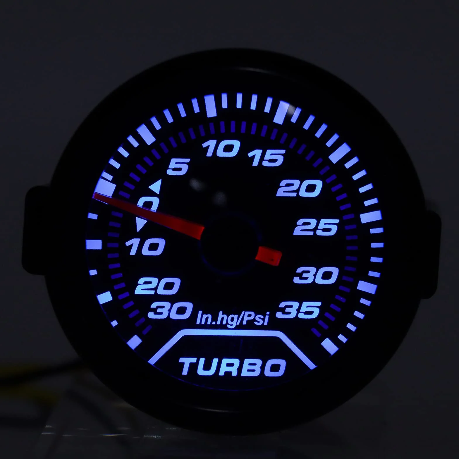 Medidor De Presión Digital 12V Universal 52mm/2 Pulgadas Pantalla LED Azul Y Roja Rango De 35 PSI Para Monitoreo Preciso Del En Automóviles Y Camiones