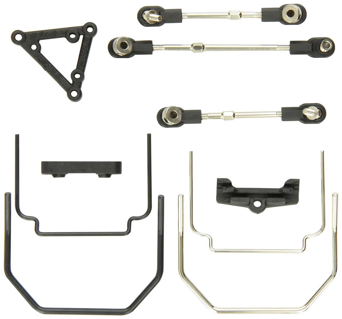 Traxxas 5498 Revo Sway - Kit de Barras para Coche