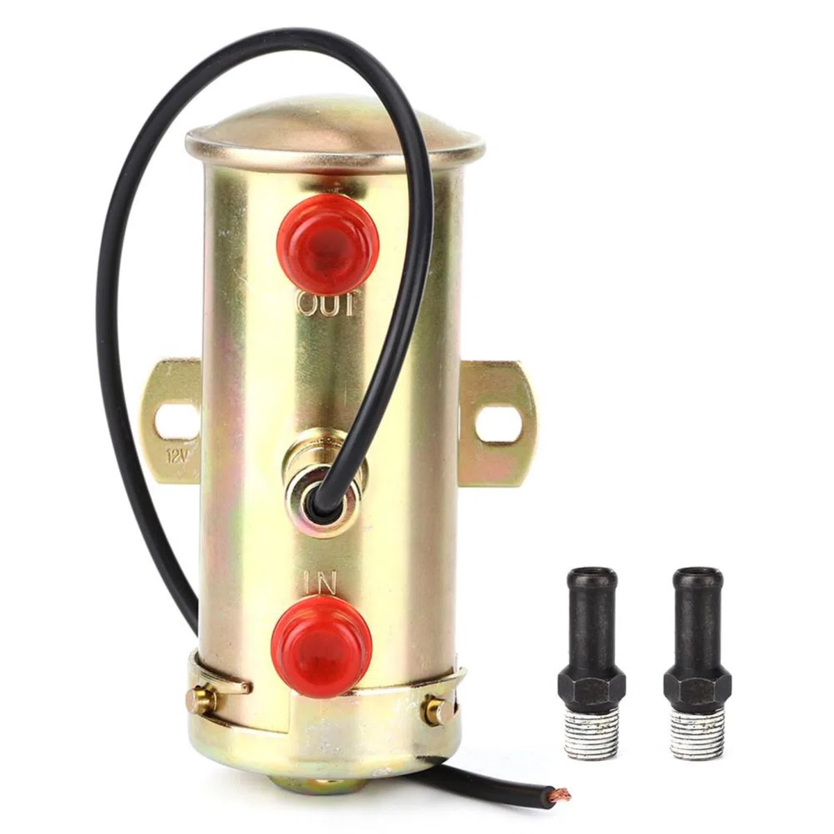 Jadeshay Bomba de Combustible 12V,Universal Bomba Gasolina Bomba Eléctrica de Alta Presión para Gasolina y Diésel
